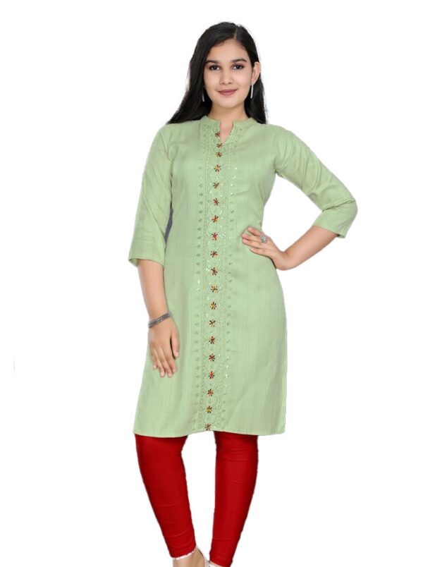 Kurti Set Long Embroidery