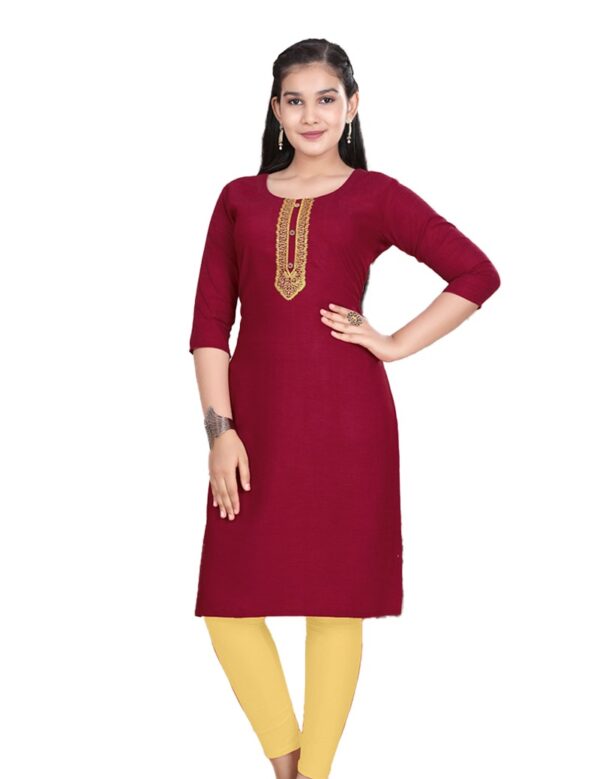 Kurti Set Short Embroidery